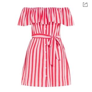 City Chic Striped Dress